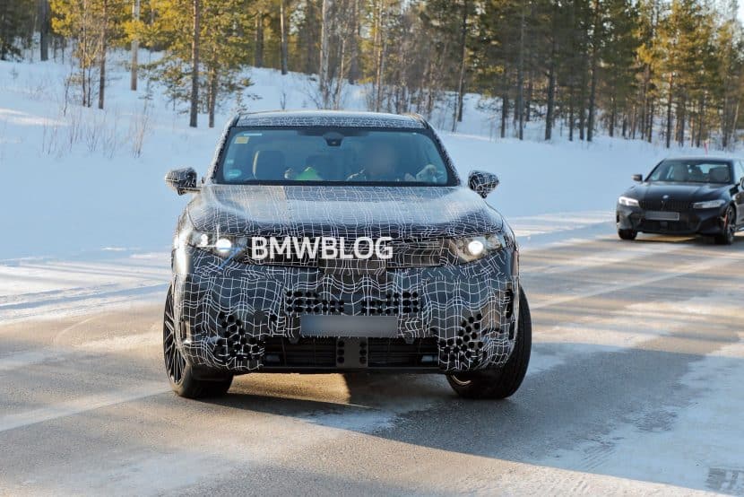 2027 BMW X5 G65 SPY PHOTOS in the winter