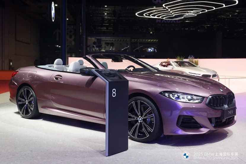 BMW 8 Series Convertible Classes Up Auto Shanghai 2025