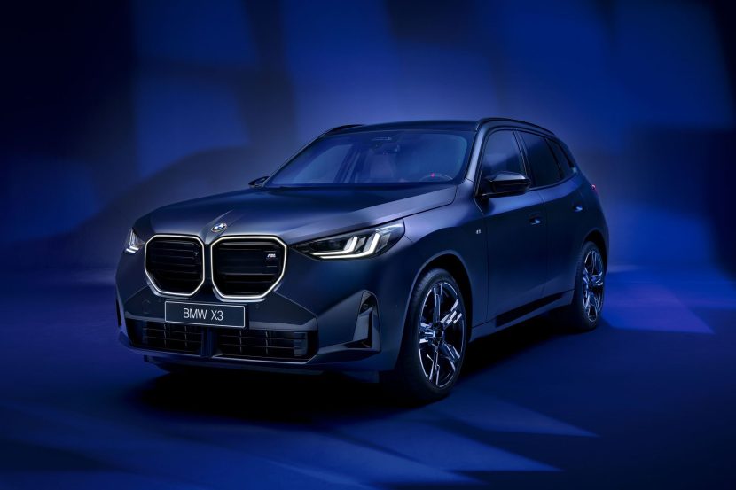 BMW Unveils a Bold Frozen Tanzanite Blue X3 M50 at Salone del Mobile 2025