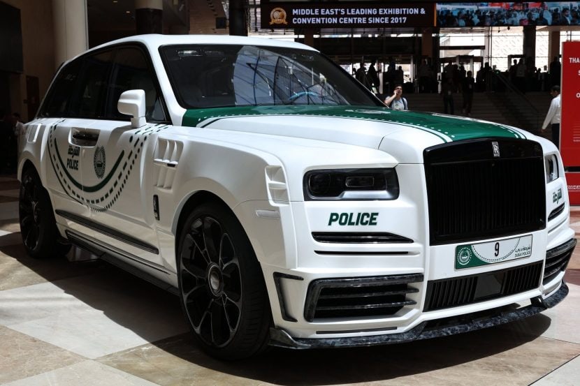 Dubai Police Adds Mansory-Tuned Rolls-Royce Cullinan to Legendary Patrol Fleet