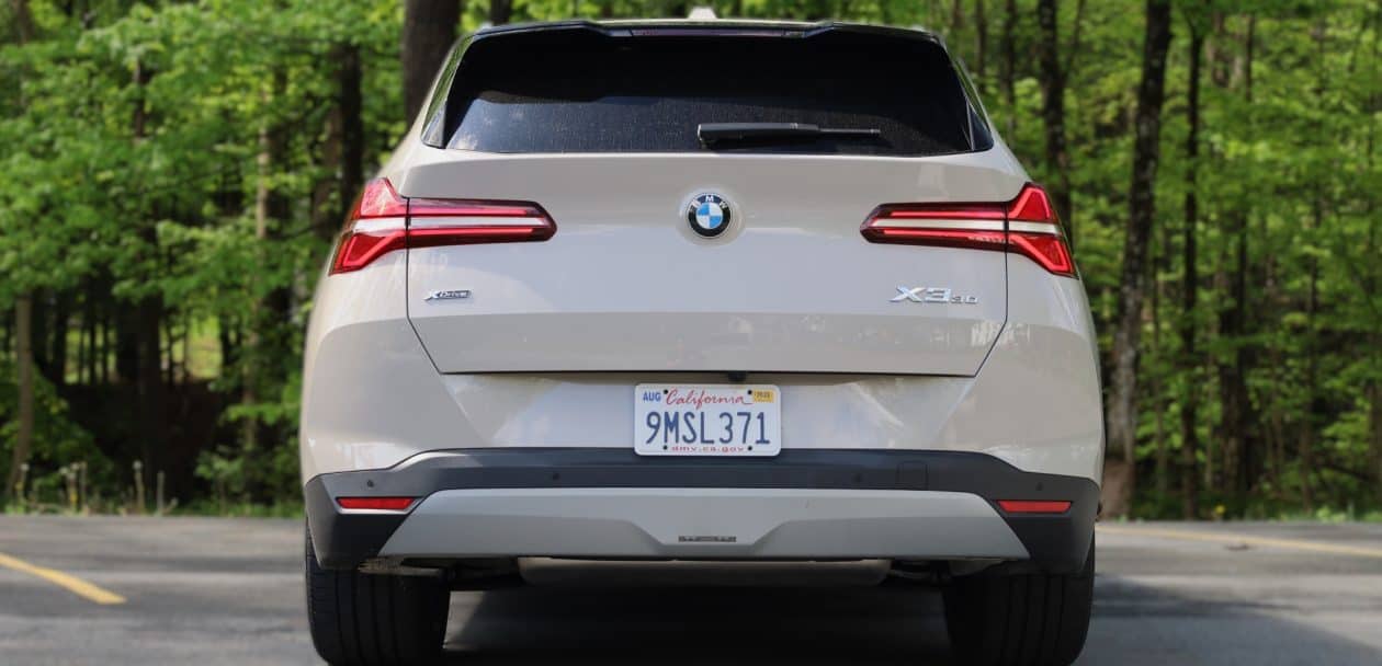 2025 BMW X3 REAR
