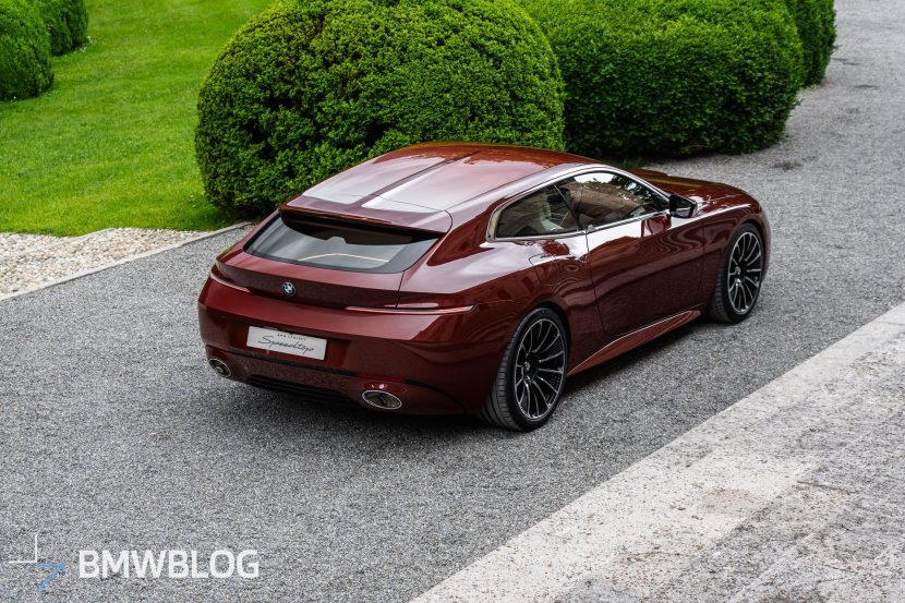 BMW CONCEPT SPEEDTOP three quarter rear end