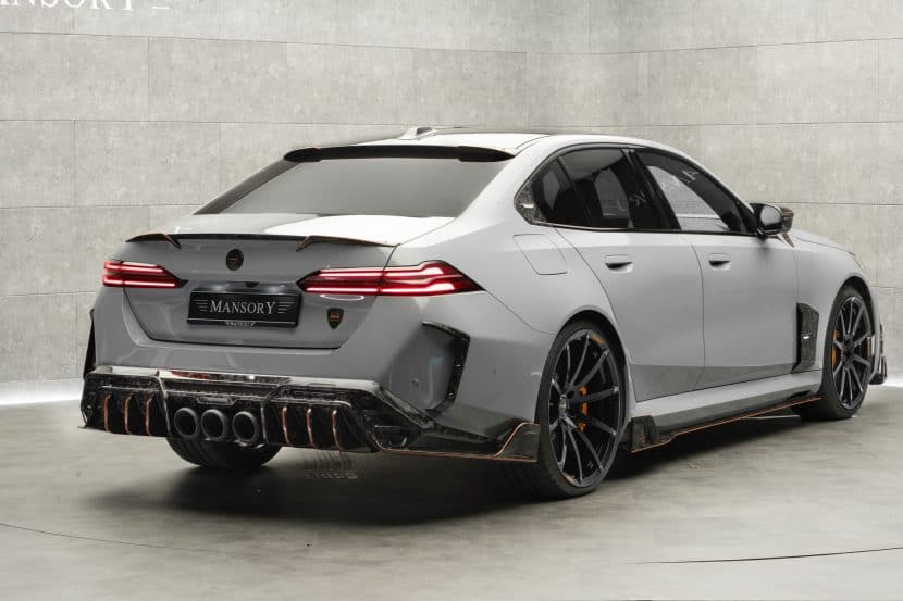 Mansory Does Unspeakable Things To The New BMW M5