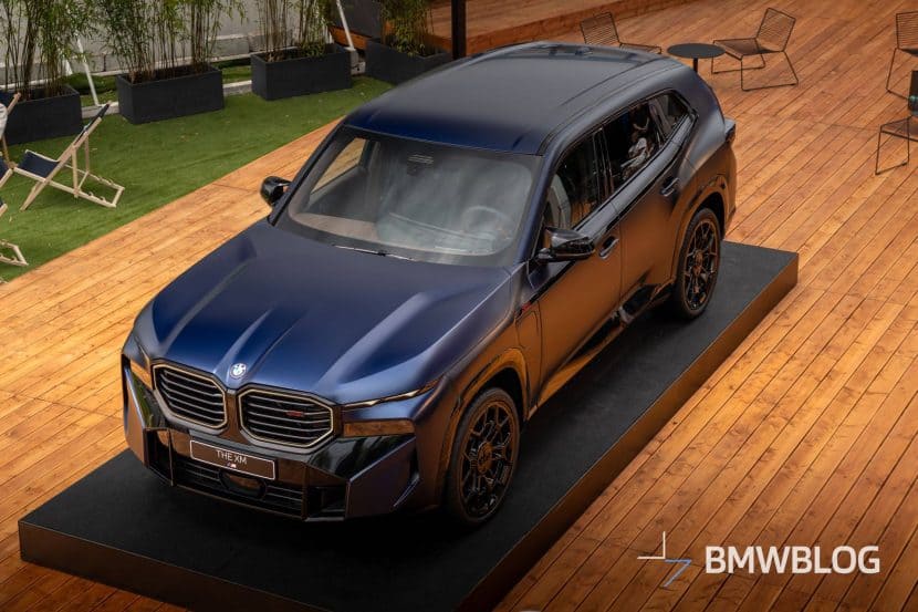 2026 BMW XM FACELIFT FROZEN TANZANITE BLUE 50