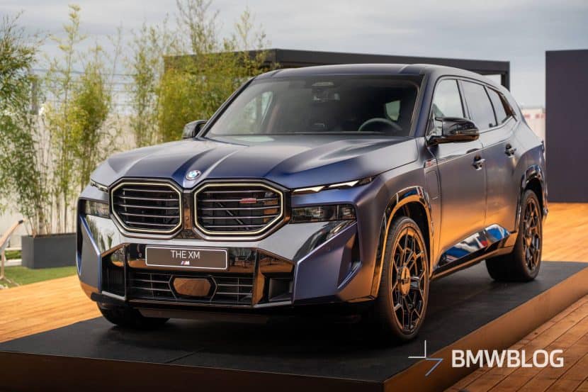 The 2026 BMW XM’s New Side Lights Are Hard To Miss