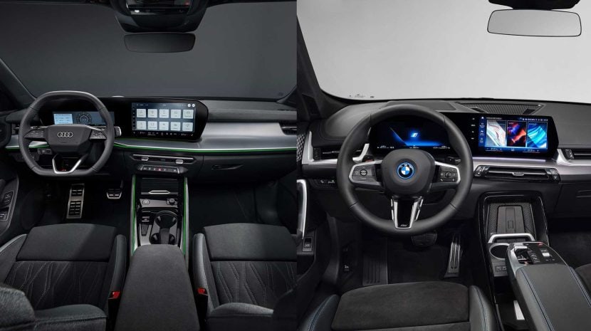 AUDI Q3 BMW X1 INTERIOR