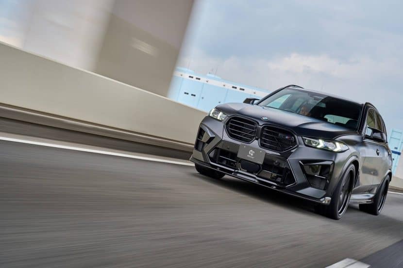 Frozen Black Beast: 3D Design Unleashes a Brutal BMW X5 M