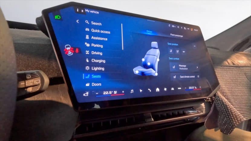 IDRIVE X in the BMW iX3