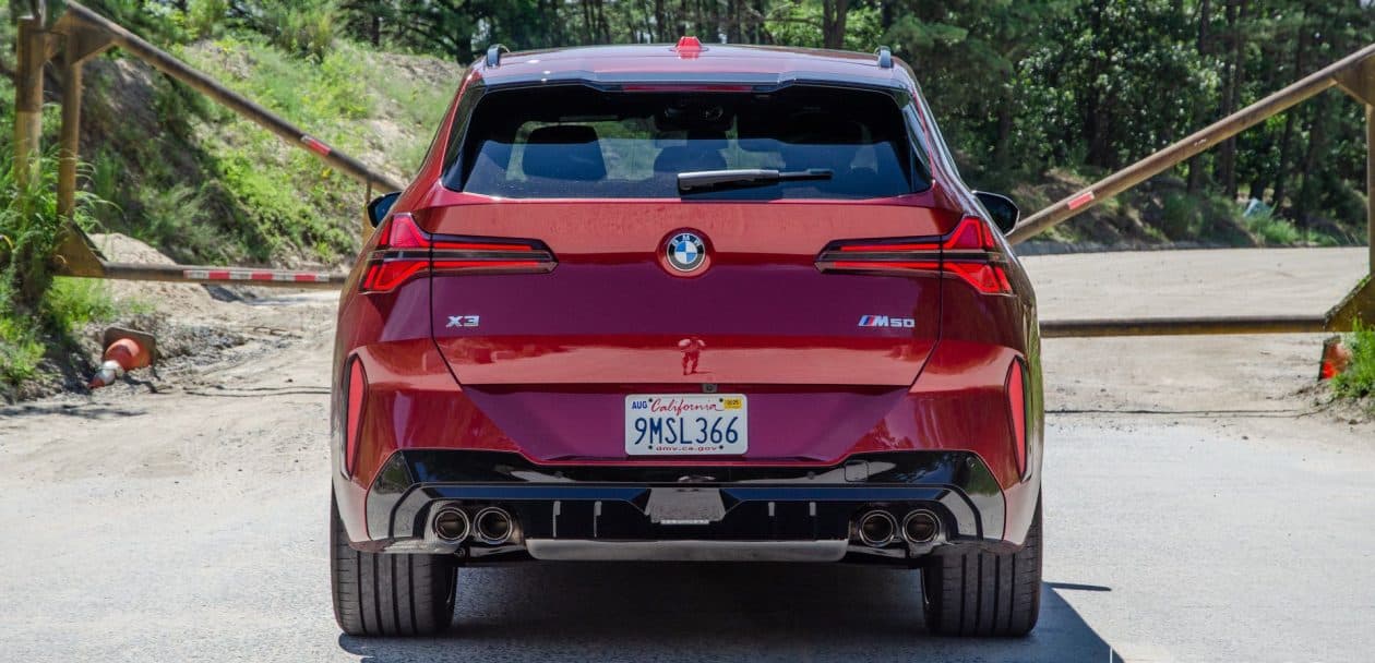 2025 BMW X3 M50 FIRE RED REVIEW 17