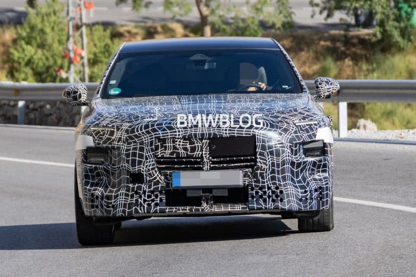 2027 BMW 7 Series Facelift Spotted With Split Headlights