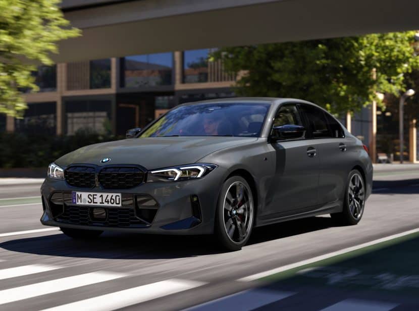 BMW M340I XDRIVE 50 JAHRE EDITION on the road
