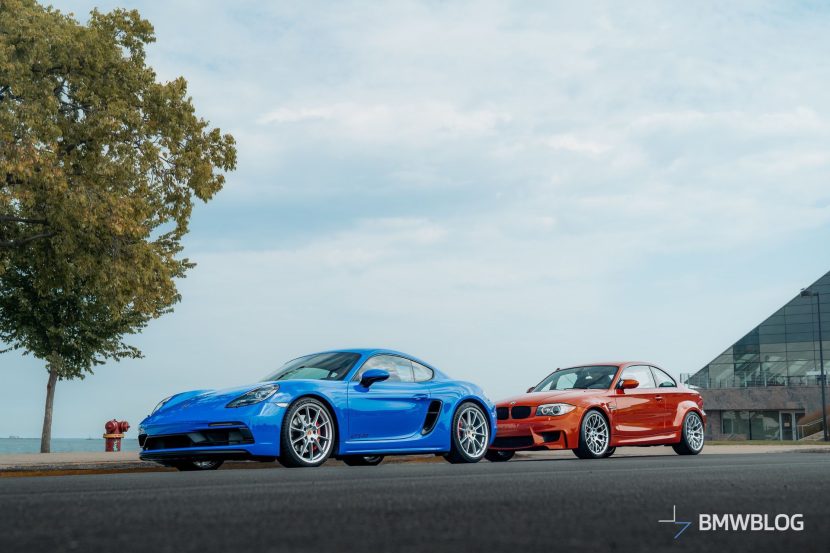 BMW 1M VS PORSCHE CAYMAN GTS 00