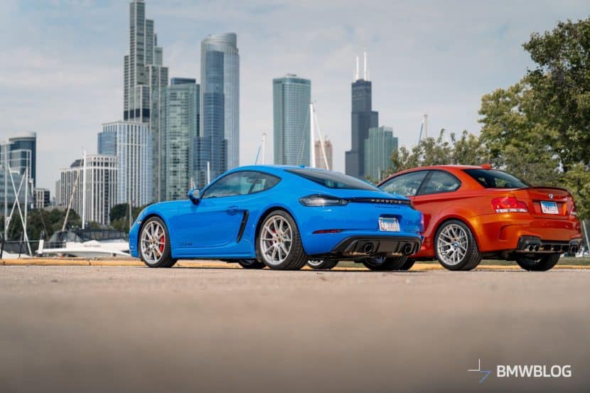 BMW 1M VS PORSCHE CAYMAN GTS 09