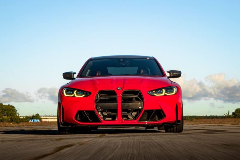 This Rosso Corsa BMW M3 Looks Perfect After a Simple Suspension Upgrade