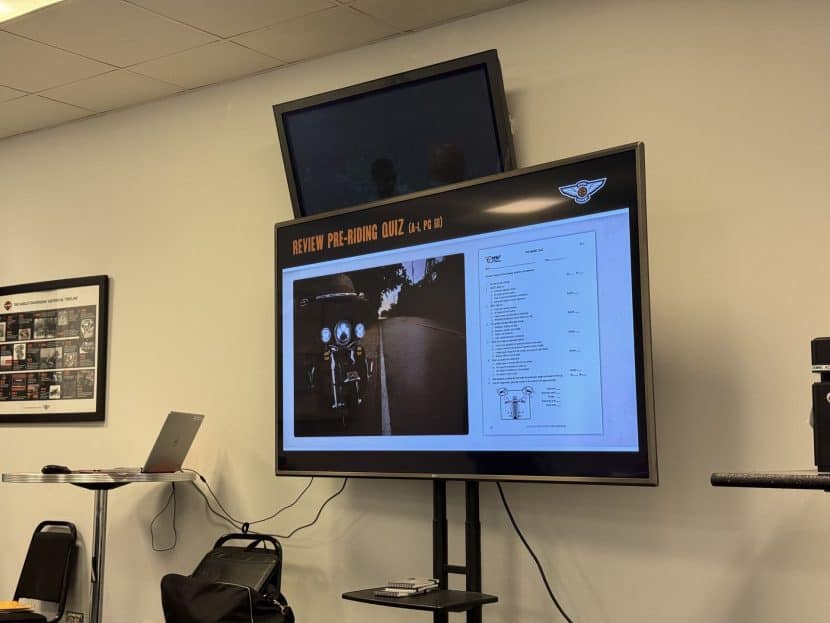 Motorcycle Safety Foundation classroom training materials