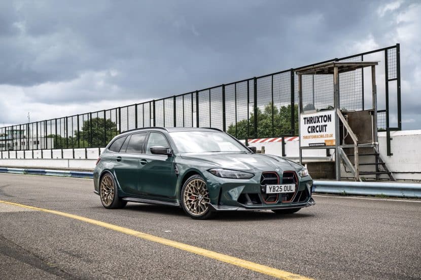 2025 BMW M3 CS TOURING ON THE TRACK 09