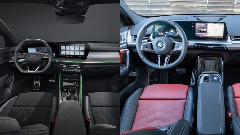 2025 BMW X2 VS AUDI Q3 INTERIOR DESIGN