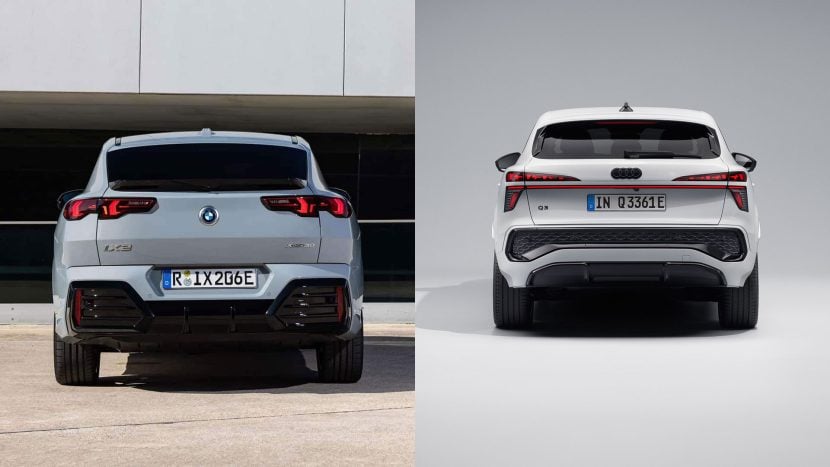 2025 BMW X2 VS AUDI Q3 REAR END