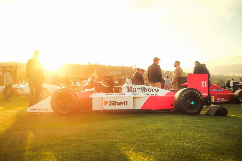 Vintage BMW F1 car at the 2025 PEBBLE BEACH CONCOURS D ELEGANCE 00
