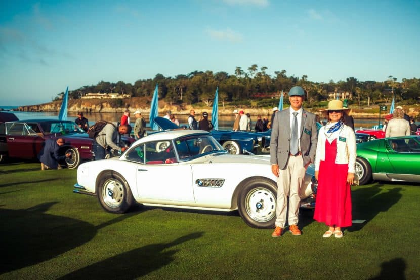 BMW 507 Roadster at the 2025 PEBBLE BEACH CONCOURS D ELEGANCE 