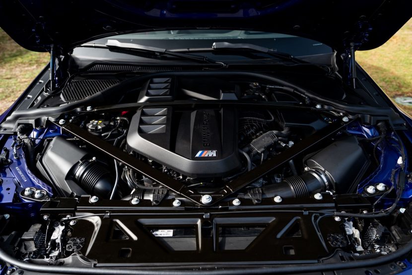 2026 BMW M2 CS VELVET BLUE UNVEIL 10 2026 BMW M2 CS VELVET BLUE Engine