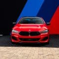 2026 BMW M850I M HERITAGE EDITION BRIGHT RED HELLROT unveiled in Monterey