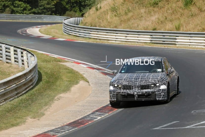 2027 BMW M3 ELECTRIC ZA0 PROTOTYPE TESTING NURBURGRING 03