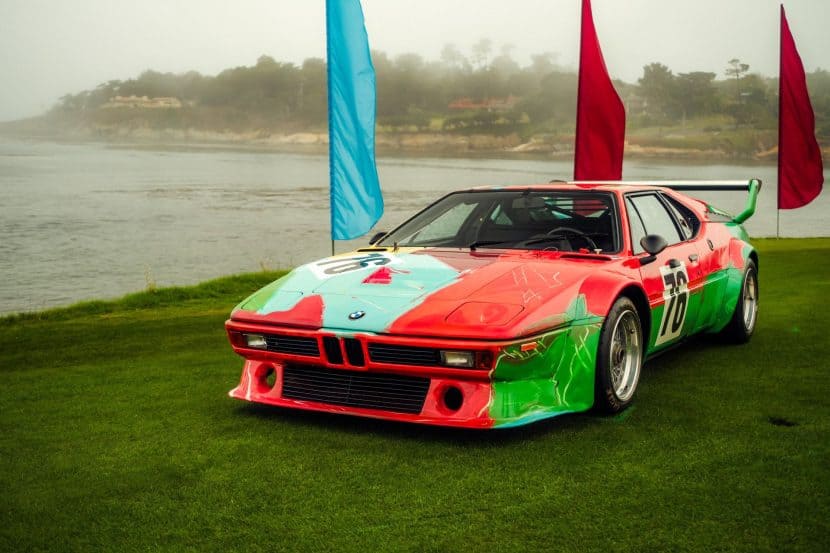 ANDY WARHOL BMW M1 ART CAR 1979 04 ANDY WARHOL BMW M1 ART CAR 1979 04