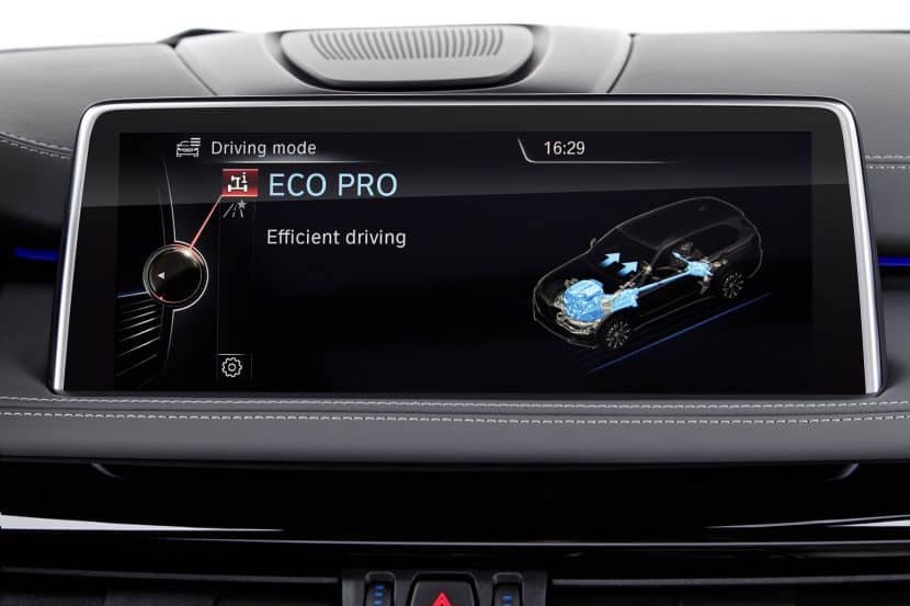 BMW ECO PRO MODE BMW X5 XDRIVE40E 01