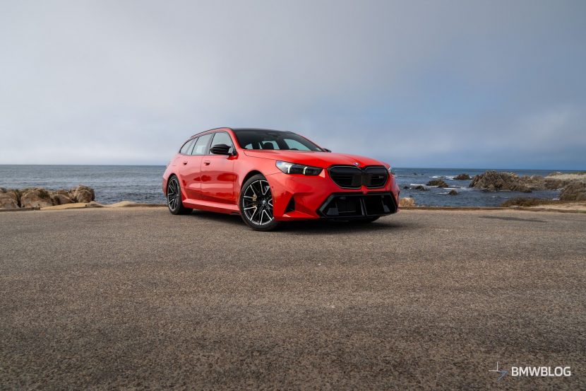 BMW M5 TOURING BRIGHT RED 16