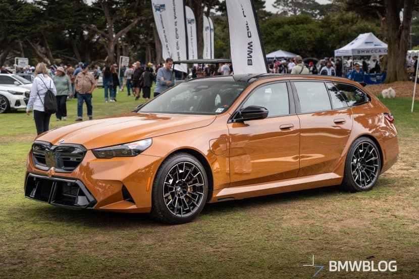 BMW M5 Touring in Sepia Brown Metallic Turns Heads at Legends of the Autobahn 2025