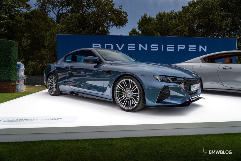 BOVENSIEPEN ZAGATO BMW M4 CONVERTIBLE BASED 23 BOVENSIEPEN ZAGATO is longer than a BMW M8 Coupe
