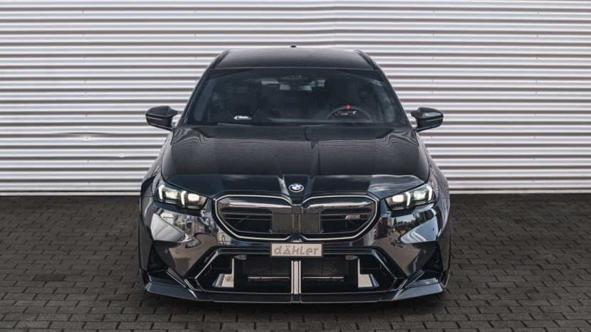 G99 BMW M5 Touring with carbon fiber front splitter by dAHLer