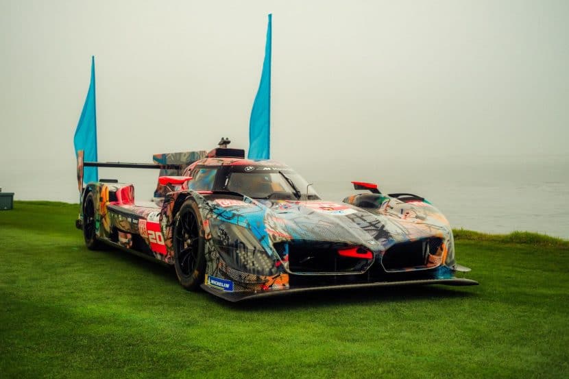 JULIE MEHRETU BMW M HYBRID V8 ART CAR 2024 01