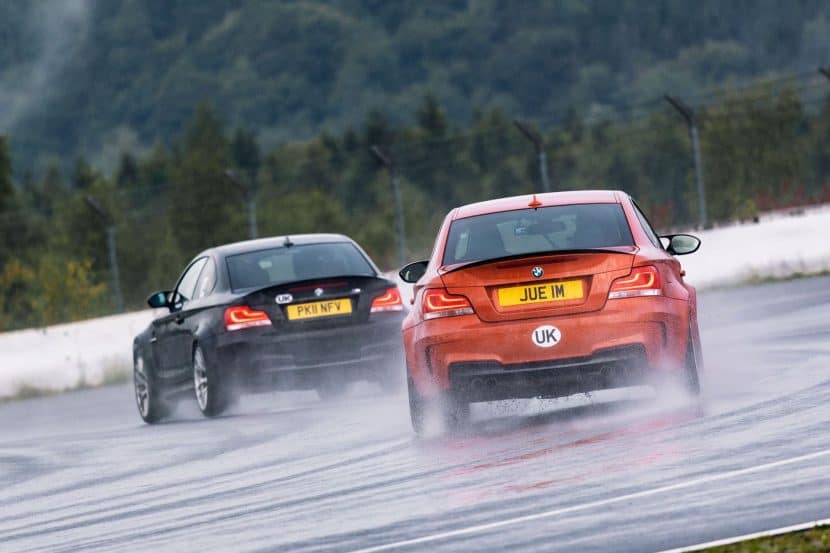 BMW 1M REUNION 2025 on the track