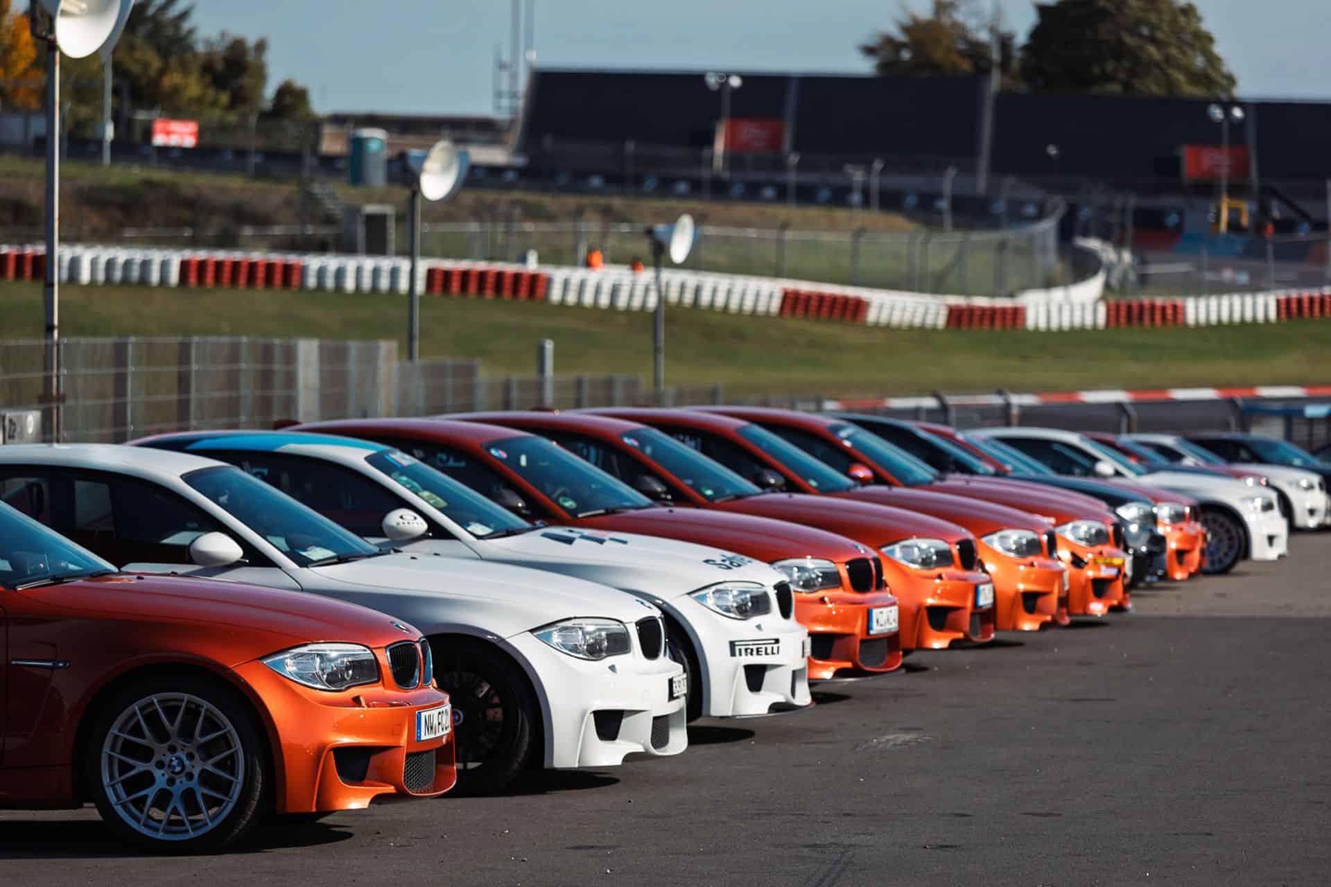 Convoy of 105 BMW 1 Series M Coupés at Nürburgring Nordschleife 2025
