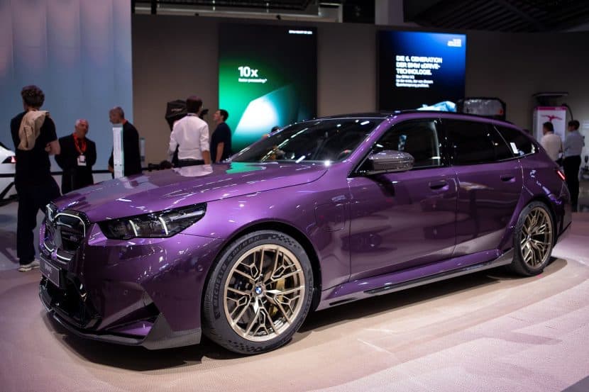 DAYTONA VIOLET BMW M5 TOURING 06 DAYTONA VIOLET BMW M5 TOURING side view