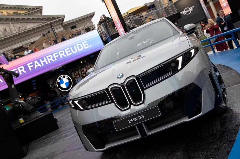 2026 BMW iX3 Debuts in Space Silver and Ocean Wave Blue at Munich Showcase