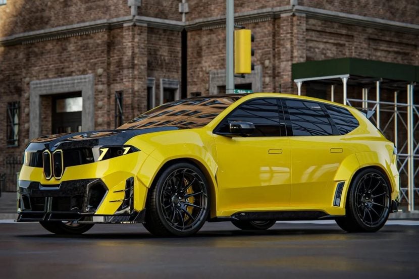 2026 BMW iX3 Looks Aggressive With Virtual Tuning Job