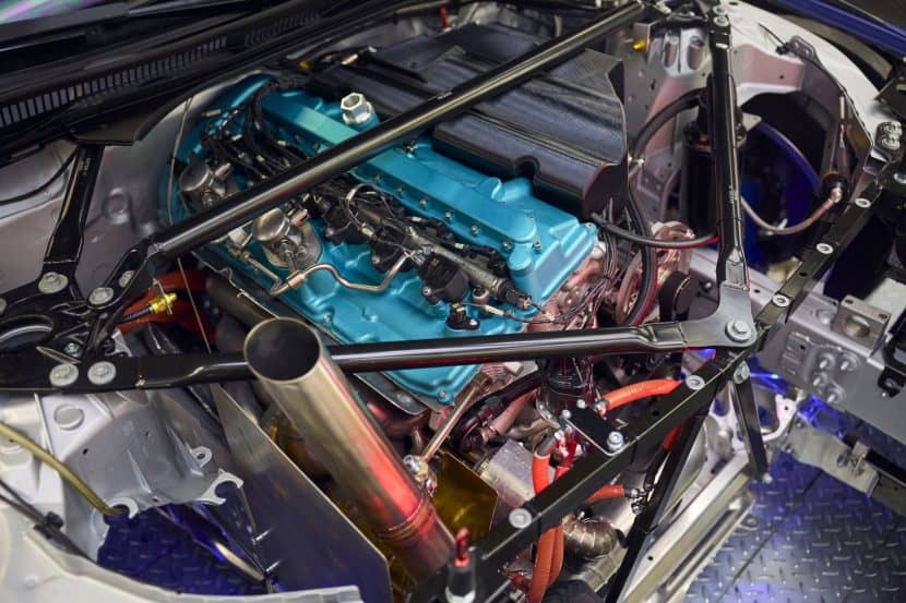 BMW M2 RED BULL DRIFT BROTHERS Engine Bay S58