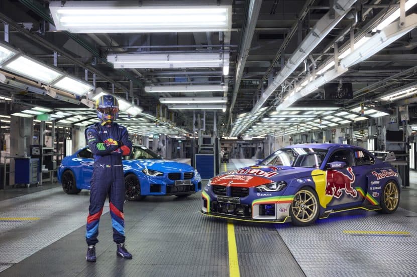 Watch a 1,100-HP BMW M2 Drift Through BMW’s Munich Factory