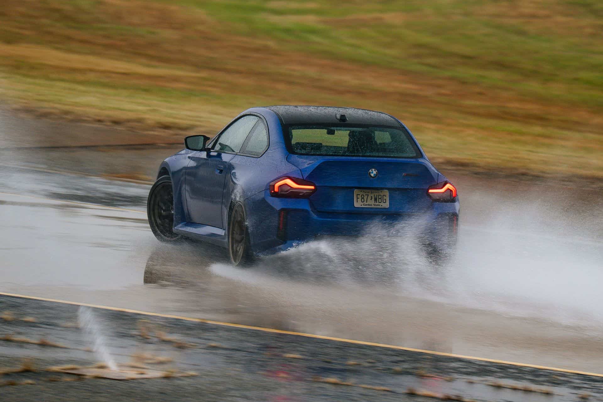 2026 BMW M2 CS DRIFTING IN WET 00