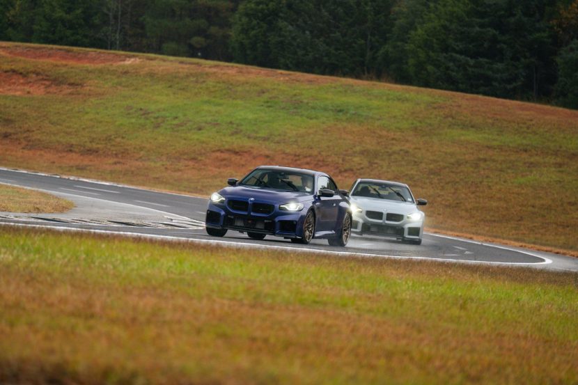 2026 BMW M2 CS on the track
