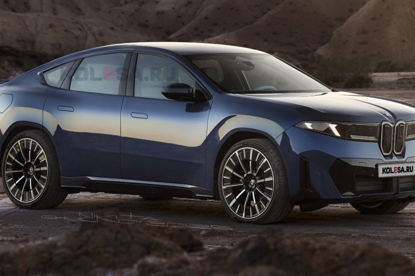 BMW iX4 Rendered Based On Spy Photos Looks Promising