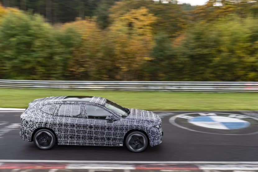 BMW IX3 LONG WHEELBASE CHINA side view