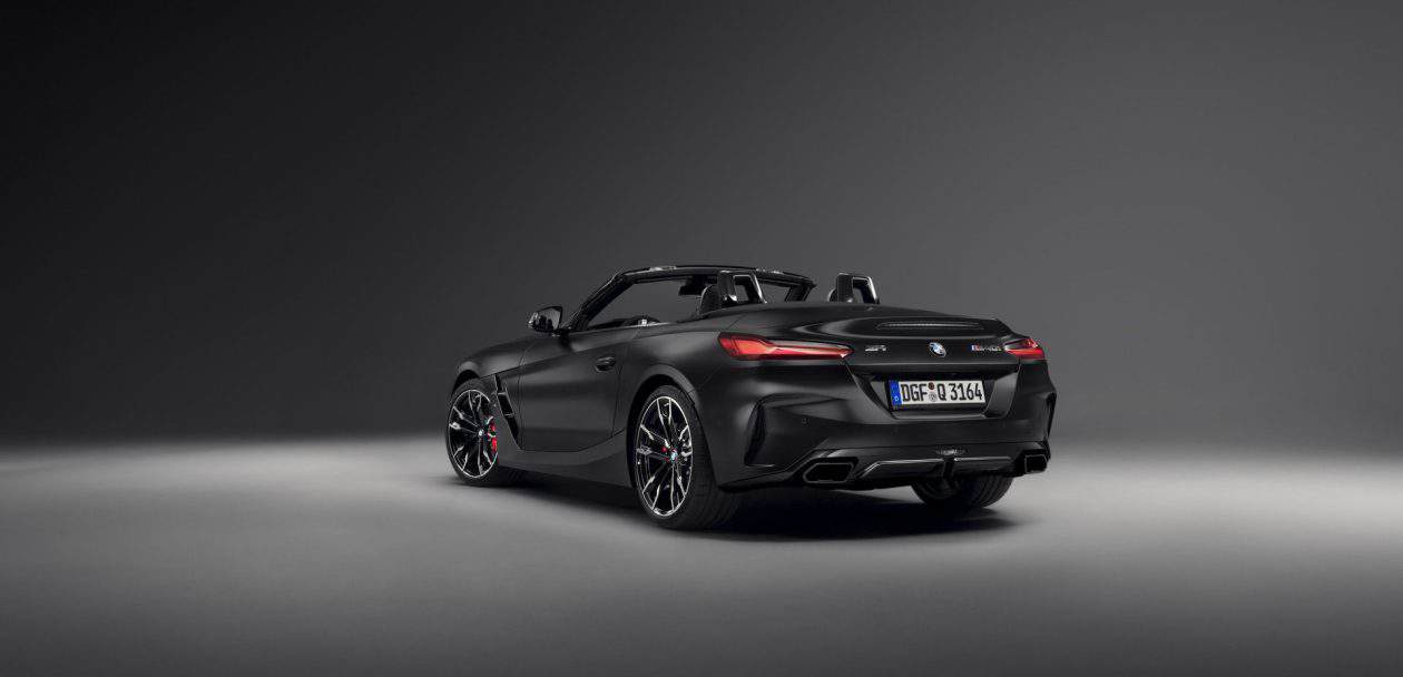 BMW Z4 FINAL EDITION three quarter rear view