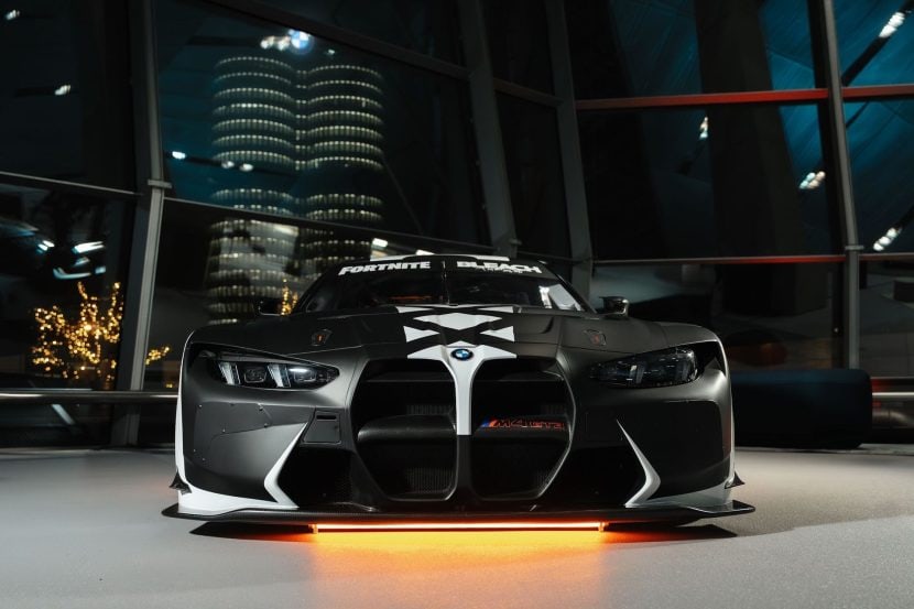 BMW M4 GT3 EVO from Fortnite and Rocket League Gets Real-Life Display with BLEACH Anime Livery
