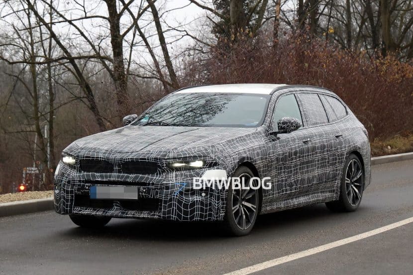 2027 BMW 5 SERIES TOURING LCI FACELIFT PROTOTYPE 15