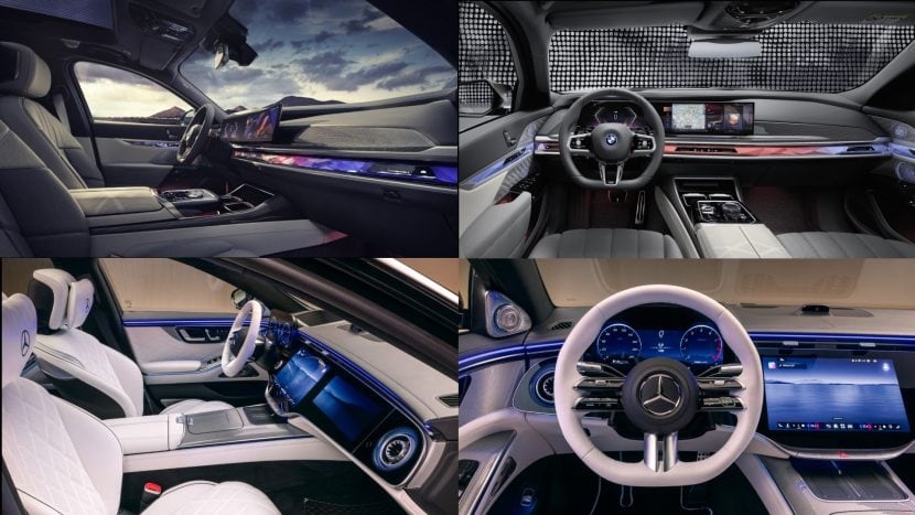 27 MERCEDES S CLASS VS 7ER INTERIOR 27 MERCEDES S CLASS VS 7ER INTERIOR
