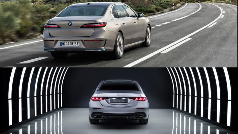 27 MERCEDES S CLASS VS 7ER REAR 26 MERCEDES S CLASS VS 7ER REAR